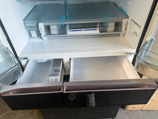 *Made in Japan* Hitachi 735L Black Glass finish R-ZX740RA Non Plumbed Refrigerator [Factory Second]