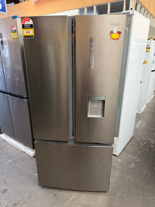 *Current Model* Haier 514L French Door Fridge HRF520FHS [Factory Second]