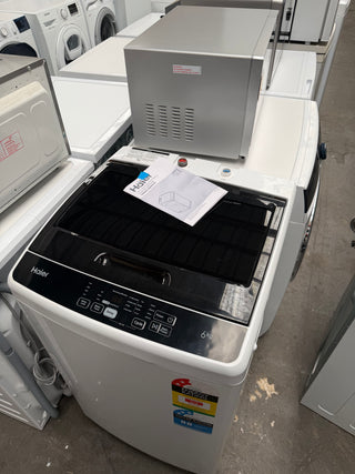 *Current Model* Haier 6kg Top Load Washing Machine HWT60AA1 [Factory Second] - DMS Appliances