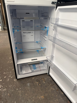 *Current Model* Haier 300 Series 311L Top Mount Refrigerator Black HRF330TG [Factory Second] - DMS Appliances