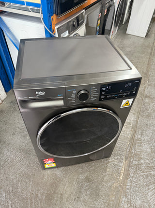 *Current Model* Beko 9KG Sensor Controlled WiFi Connected Hybrid Heat Pump Dryer with Steam BDPB904HG [Factory Second]