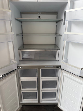 *Current Model * Fisher & Paykel Series 7 498L Quad Door Refrigerator Stainless Steel RF500QNX1 [Factory Second] - DMS Appliances