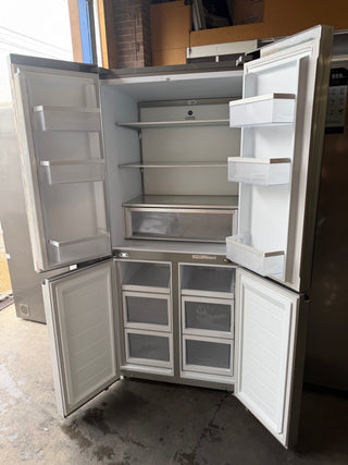 *Current Model * Fisher & Paykel Series 7 498L Quad Door Refrigerator Stainless Steel RF500QNX1 [Factory Second] - DMS Appliances