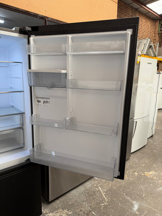 *Current Model* Haier 514L Bottom Mount Refrigerator with Non-Plumbed Water Dispenser Black HRF510BHC [Factory Second]
