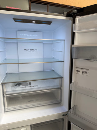 *Current Model* Haier 514L Bottom Mount Refrigerator with Non-Plumbed Water Dispenser Black HRF510BHC [Factory Second]