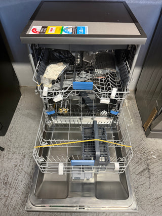 *Current Model - Made in Europe* Beko BDFB1630X 16 Place Setting Freestanding Dishwasher (Platinum Steel) [Factory Second]]