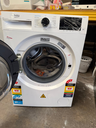 *Current Model* Beko 8kg/4kg UltraFast Washer Dryer Combo BWDB8420W [Factory Second]