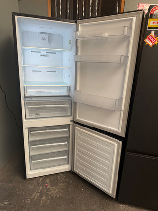 * Current Model * Hitachi 323L Bottom Mount Refrigerator Pearl Steel HRBN6340EXAU [Factory Second]]