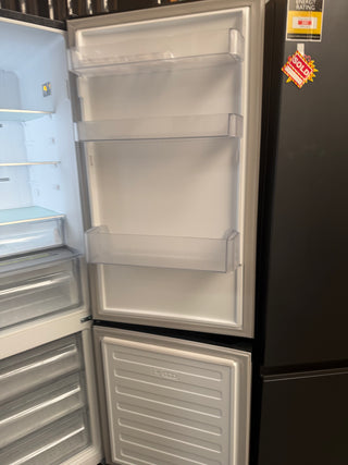 * Current Model * Hitachi 323L Bottom Mount Refrigerator Pearl Steel HRBN6340EXAU [Factory Second]]