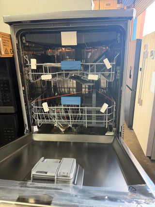 *Current Model - Made in Europe* Beko BDFB1630X 16 Place Setting Freestanding Dishwasher (Platinum Steel) [Factory Second]