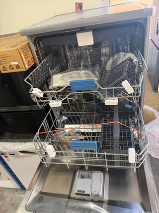 *Current Model - Made in Europe* Beko BDFB1630X 16 Place Setting Freestanding Dishwasher (Platinum Steel) [Factory Second]