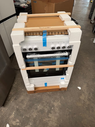 *Current Model* Beko 60cm White Electric Freestanding Oven with Hot Plate Cooktop BFCB60EMW [Carton Damaged]