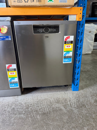 *Current Model* Beko 60cm Built Under Dishwasher Platinum Steel BDBU1430X [Factory Second]