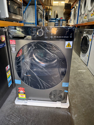*Current Model* Hitachi 9kg Heat Pump Dryer TD-90XKVEUVM [Factory Second] - DMS Appliances