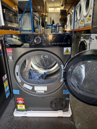 *Current Model* Hitachi 9kg Heat Pump Dryer TD-90XKVEUVM [Factory Second] - DMS Appliances