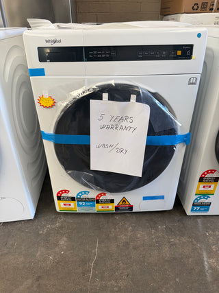 *Brand New Current Model* Whirlpool 9kg/6kg SaniCare Washer-Dryer Combo WWEB9602IW [5 Years Warranty]