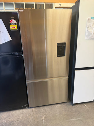 *Current Model* Fisher & Paykel Series 5 515L Bottom Mount Fridge with Ice and Water Stainless Steel RF505BRNUX1 [Factory Second]