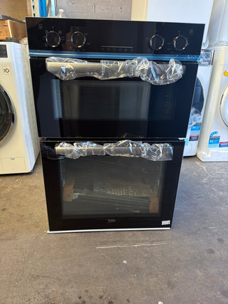 *Current Model* Beko 60cm Multifunction Built-in Double Oven BBO6811DDX [Factory Second]