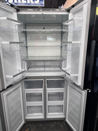 *Current Model* Fisher & Paykel Series 7 498L Quad Door Refrigerator Stainless Steel RF500QNX1 [Factory Second]