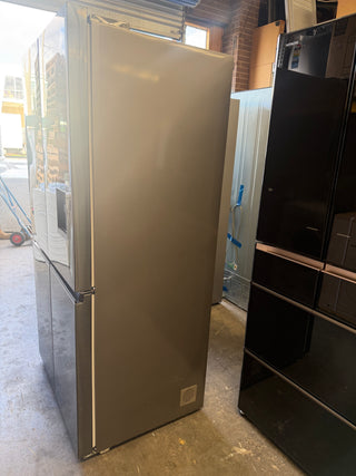 Fisher & Paykel Series 7 538L Quad Door Refrigerator with Ice and Water Black Stainless Steel RF605QNUVB1 [Factory Second]