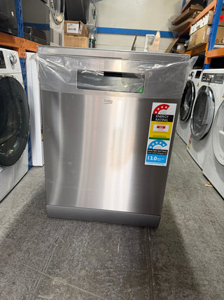 *Current Model *Beko 60cm Freestanding Stainless Steel Dishwasher with Autodosing BDF1640AX [Factory Second]