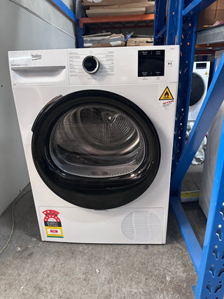 *Made in Europe* Beko 8kg Sensor Controlled Heat Pump Tumble Dryer BDPB8010W [Factory Second]