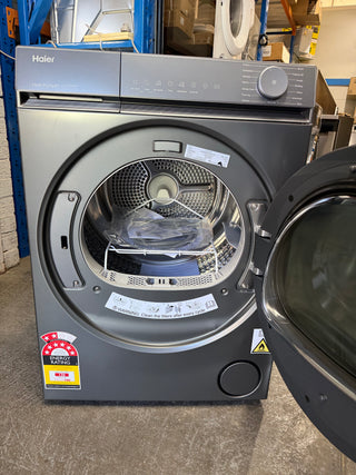 *Current Model* Haier 8kg Heat Pump Dryer Dark HDHPS80KB1 [Factory Second]