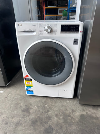 LG  7.5kg Series 5 Front Loader with Steam (Slimline) [Refurbished]