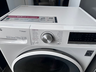 LG  7.5kg Series 5 Front Loader with Steam (Slimline) [Refurbished]