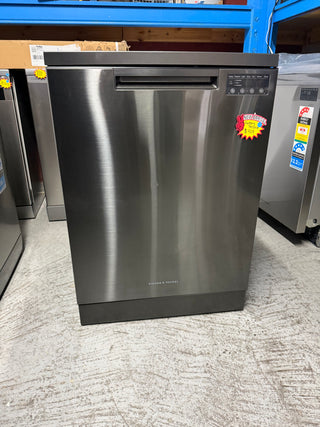 *Current Model* Fisher & Paykel Series 7 Contemporary Freestanding Dishwasher Black Steel DW60FC4B2 [Factory Second]