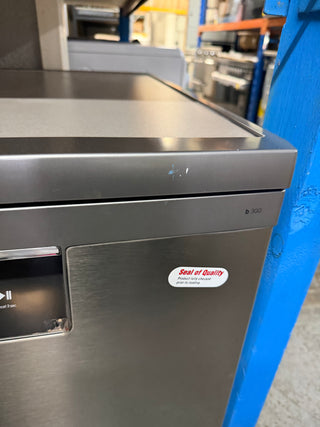 *Current Model - Made in Europe* Beko BDFB1630X 16 Place Setting Freestanding Dishwasher (Platinum Steel) [Factory Second] - DMS Appliances