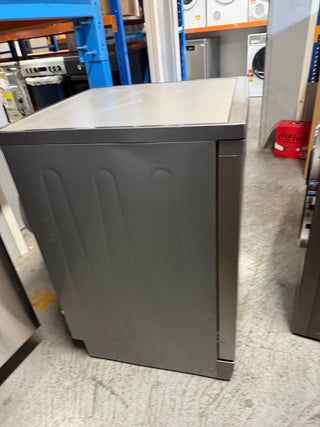 *Current Model - Made in Europe* Beko BDFB1630X 16 Place Setting Freestanding Dishwasher (Platinum Steel) [Factory Second] - DMS Appliances