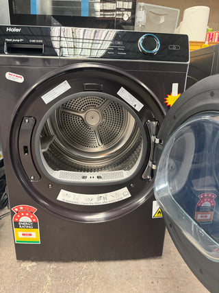 Haier 8kg Heat Pump Dryer - Black HDHP80ANB1 [Factory Second]