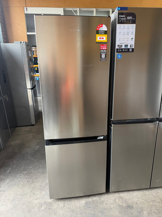 *Current Model * Hitachi 323L Bottom Mount Refrigerator Pearl Steel HRBN6340EXAU [Factory Second]