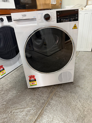 *Current Model* Beko BDPB104HW 10kg Hybrid Heat Pump Dryer with Steam [Factory Second]