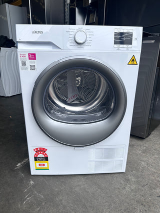 Brand New - Made in Europe* Altus 8kg Heat Pump Dryer ADP80W [3 Years Warranty*]
