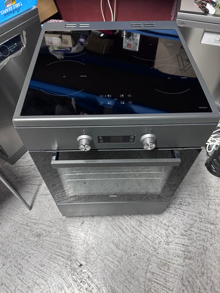 *Current Model* Beko 60cm Freestanding Cooker with Induction cooktop and Pyrolytic oven BFC60IPAN [Factory Second]