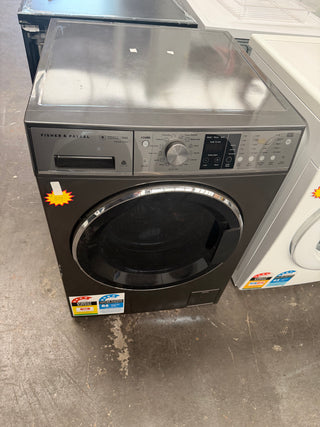 *Current Model* Fisher & Paykel Series 9 10kg Front Load with Steam Care Graphite WH1060SG1 [Factory Second] - DMS Appliances
