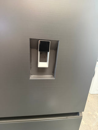 *Current Model* Haier 431L Bottom Mount Fridge with Non-Plumbed Water Dispenser Black HRF420BHC [Factory Second]