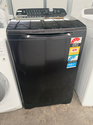 *Current Model* Haier HWT10ANB1 10kg Top Load Washing Machine (Graphite) [Factory Second] - DMS Appliances