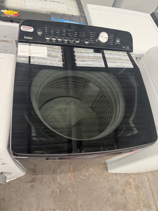 *Current Model* Haier HWT10ANB1 10kg Top Load Washing Machine (Graphite) [Factory Second] - DMS Appliances