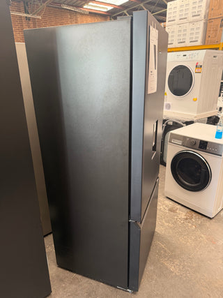 *Current Model* Haier 431L Bottom Mount Fridge with Non-Plumbed Water Dispenser Black HRF420BHC [Factory Second]