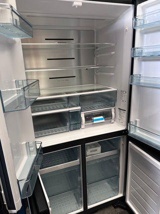 *Current Model *Hitachi 638L French Door Non Plumbed Refrigerator - Mirror Glass RWB640VT0XMIR  [Factory Second]