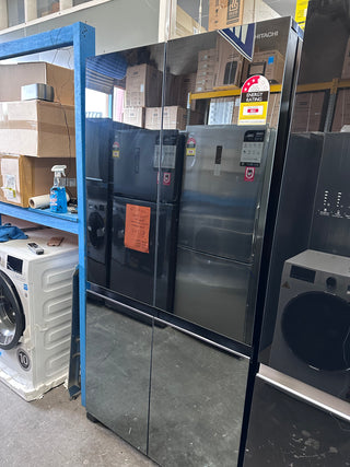 *Current Model *Hitachi 638L French Door Non Plumbed Refrigerator - Mirror Glass RWB640VT0XMIR  [Factory Second]