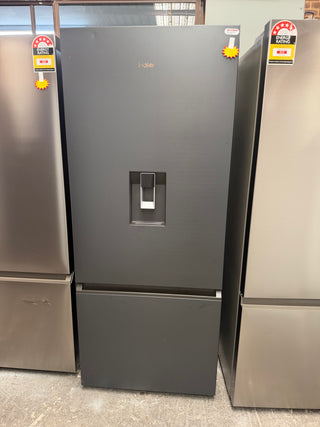 Haier 431L Bottom Mount Fridge with Non-Plumbed Water Dispenser Black HRF420BHC [Factory Second]