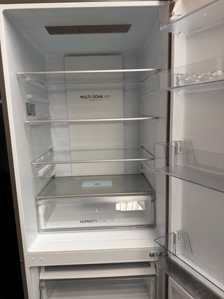 *Current Model* Haier 433L Bottom Mount Refrigerator Satina Silver HRF420BS [Factory Second]