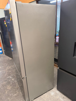 *Current Model* Haier 433L Bottom Mount Refrigerator Satina Silver HRF420BS [Factory Second]