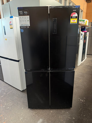 *Brand New* CHiQ CCD503NB 503L Quad Door Fridge (Black) [5 Years Warranty]