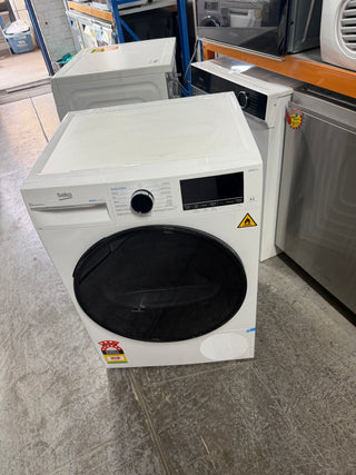 *Currrent Model *Beko 8kg Heat Pump Dryer with Steam and Wi-Fi BDPB803SW [Factory Second] ]