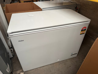*Current Model* Haier Series 300 301L Hybrid Chest Freezer White HCF300W [Factory Second] - DMS Appliances